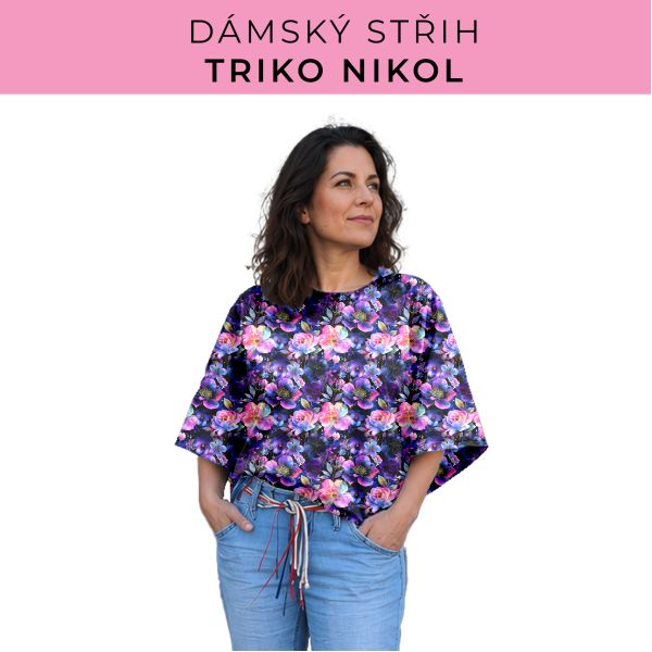 Dámský střih -  triko Nikol