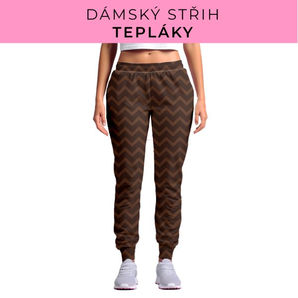 DÁMSKÝ střih - tepláky