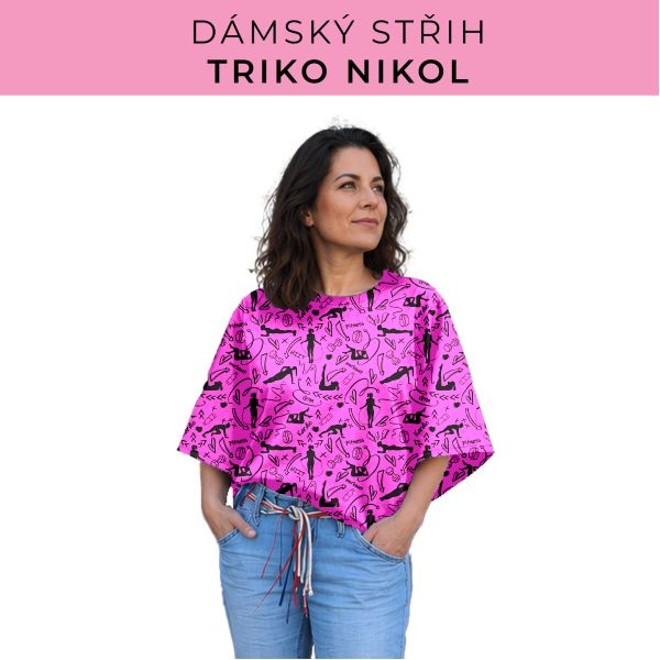 Dámský střih -  triko Nikol