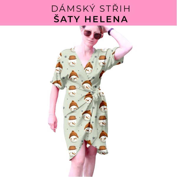 Dámský střih na šaty  Helena