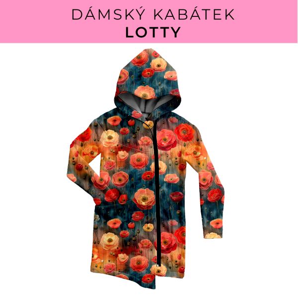 DÁMSKÝ střih - Kabátek Lotty