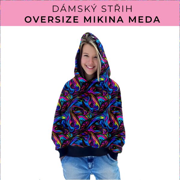 Dámský střih - mikina Meda