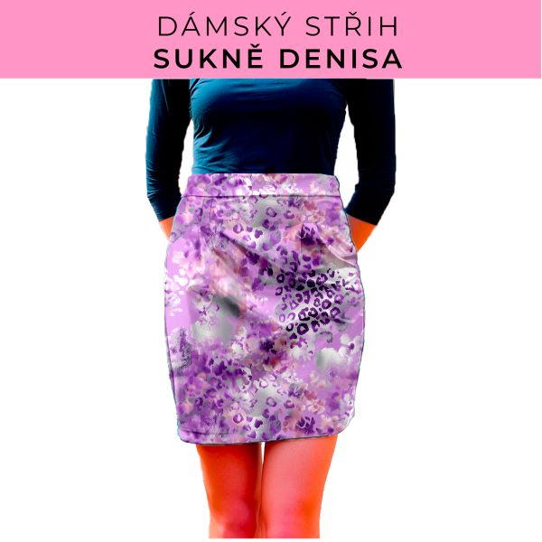 Dámský střih - Dámská sukně Denisa