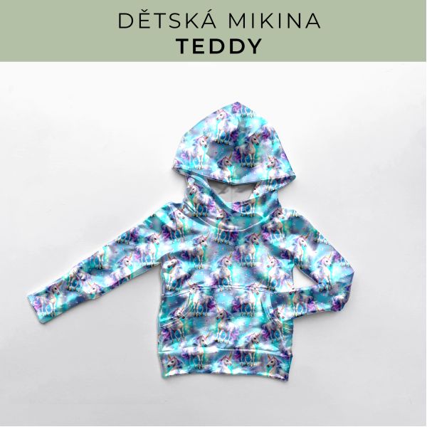 DĚTSKÝ střih - Mikina Teddy