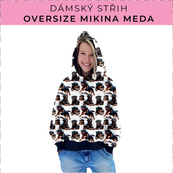 Dámský střih - mikina Meda