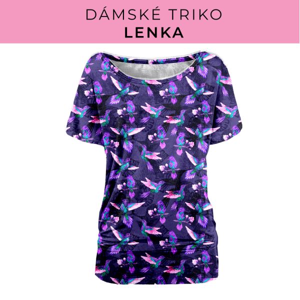 DÁMSKÝ střih - Triko Lenka