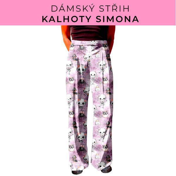 Dámský střih - kalhoty Simona