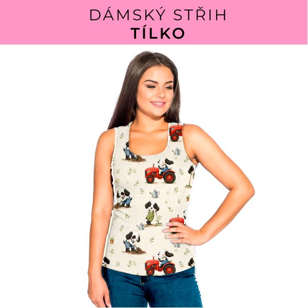 DÁMSKÝ střih - Tílko a kalhoty 
