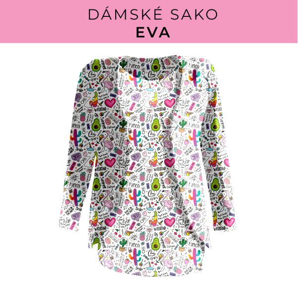 DÁMSKÝ střih - sako Eva