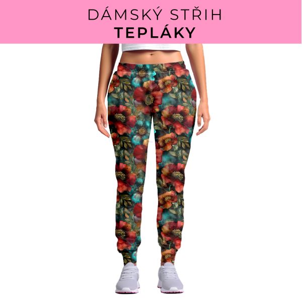 DÁMSKÝ střih - tepláky