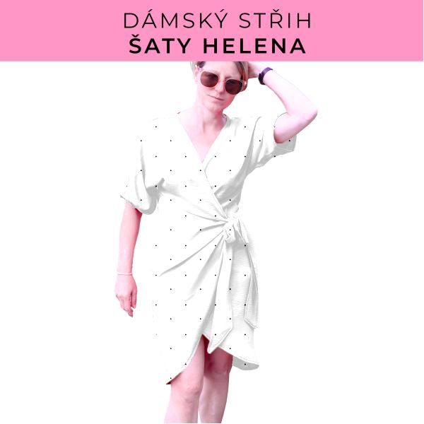 Dámský střih na šaty  Helena