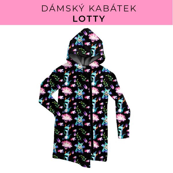 DÁMSKÝ střih - Kabátek Lotty