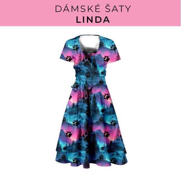 DÁMSKÝ střih - šaty Linda