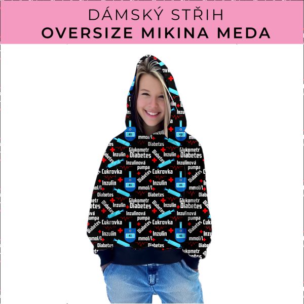 Dámský střih - mikina Meda