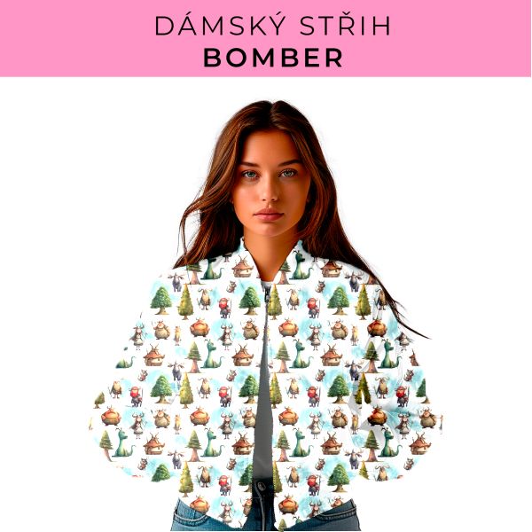 DÁMSKÝ střih - Bomber