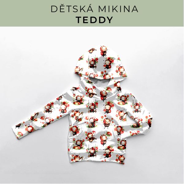 DĚTSKÝ střih - Mikina Teddy