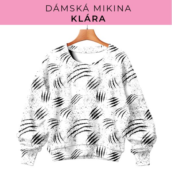DÁMSKÝ střih - mikina Klára