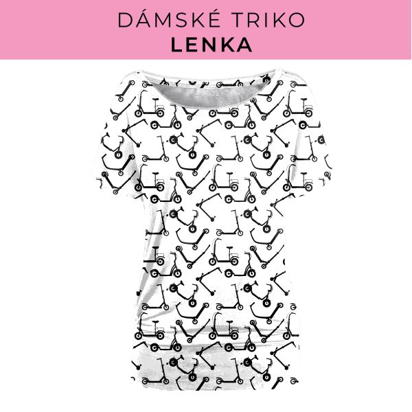 DÁMSKÝ střih - Triko Lenka
