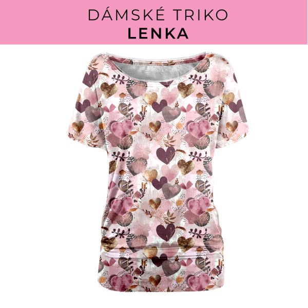 DÁMSKÝ střih - Triko Lenka