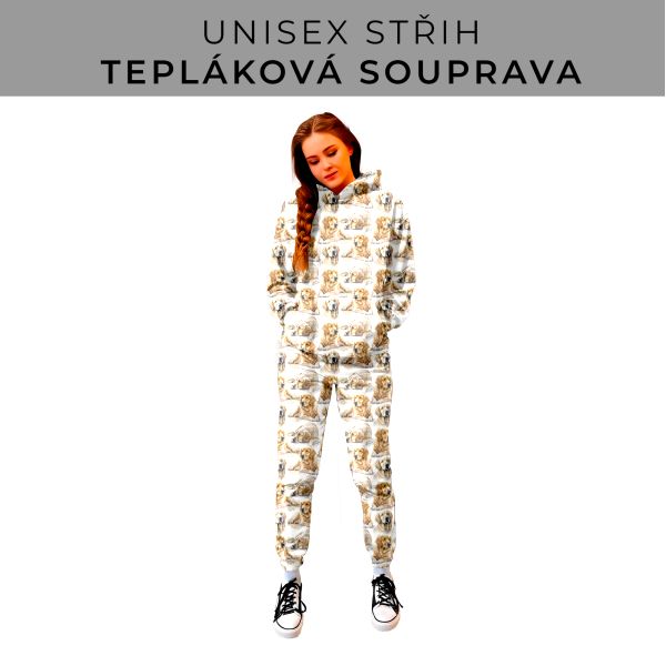 DÁMSKÝ střih - SET mikina a tepláky 