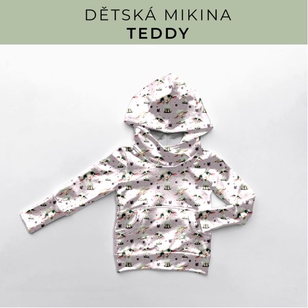 DĚTSKÝ střih - Mikina Teddy