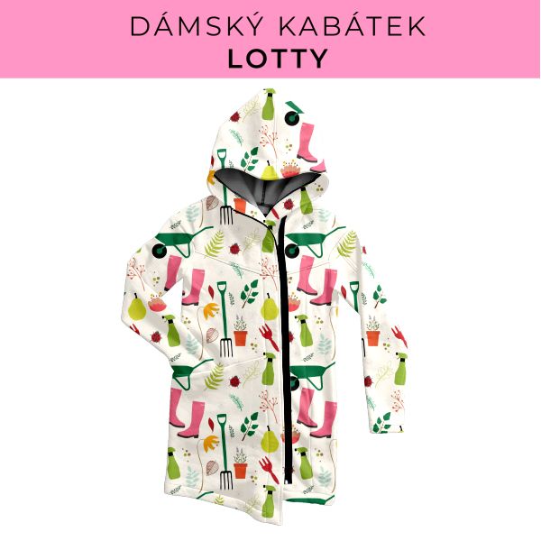 DÁMSKÝ střih - Kabátek Lotty