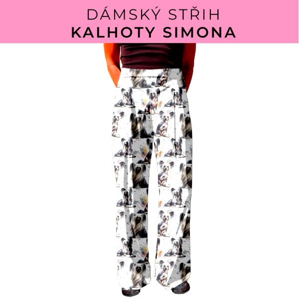 Dámský střih - kalhoty Simona