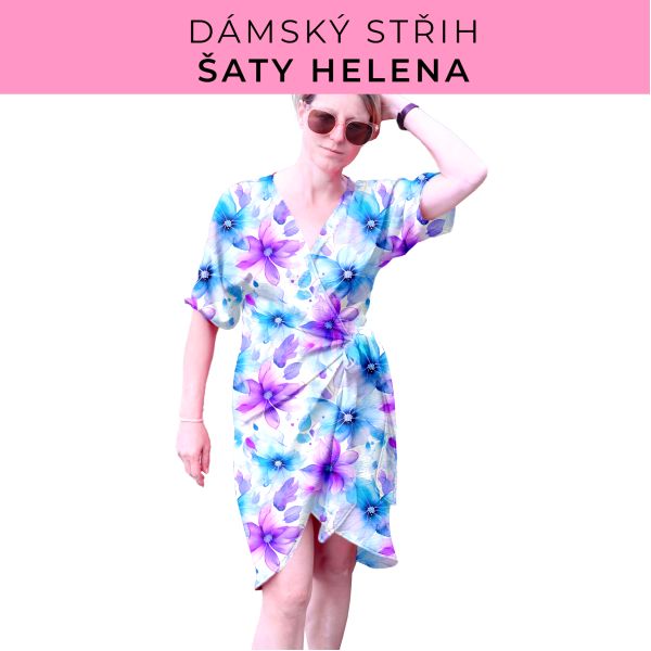Dámský střih na šaty  Helena