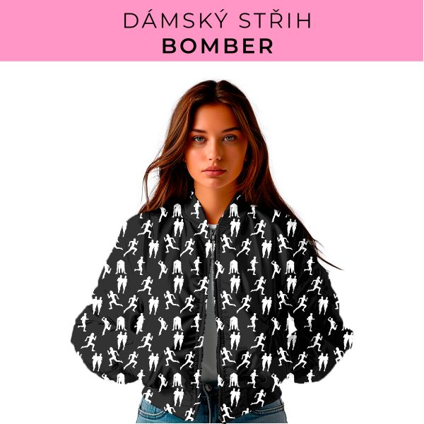 DÁMSKÝ střih - Bomber