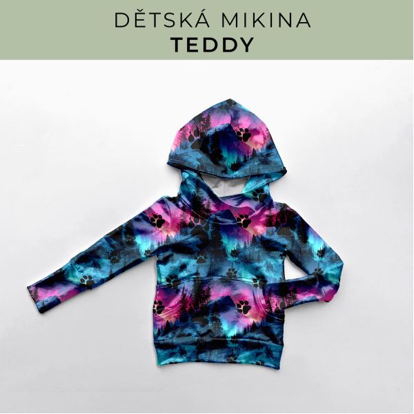 DĚTSKÝ střih - Mikina Teddy