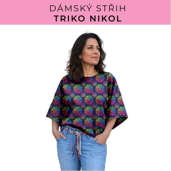 Dámský střih -  triko Nikol