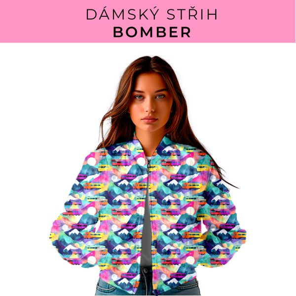 DÁMSKÝ střih - Bomber
