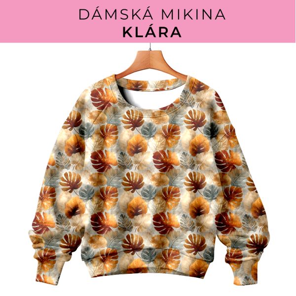 DÁMSKÝ střih - mikina Klára
