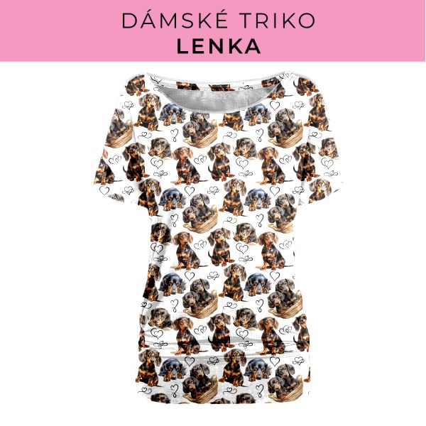 DÁMSKÝ střih - Triko Lenka