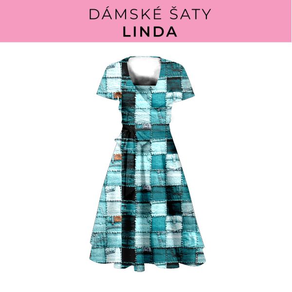 DÁMSKÝ střih - šaty Linda
