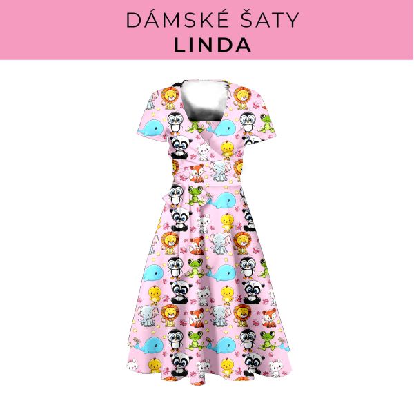 DÁMSKÝ střih - šaty Linda