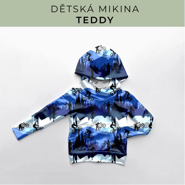 DĚTSKÝ střih - Mikina Teddy