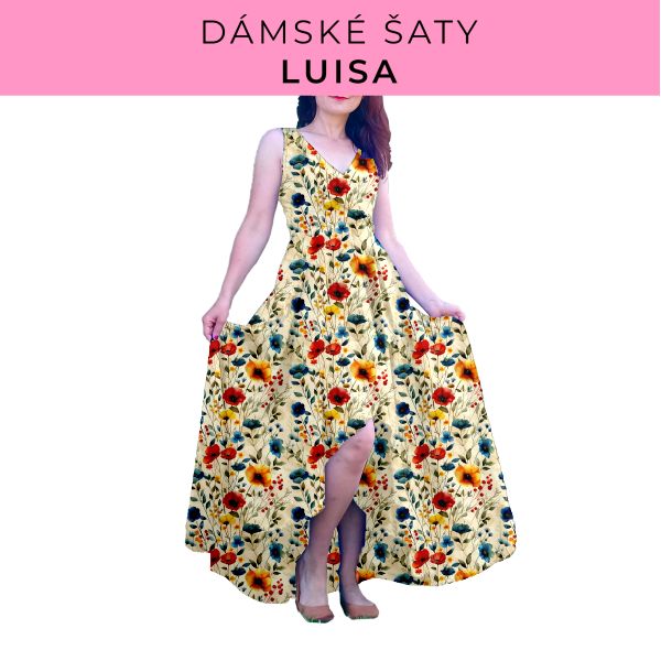 DÁMSKÝ střih - šaty Luisa