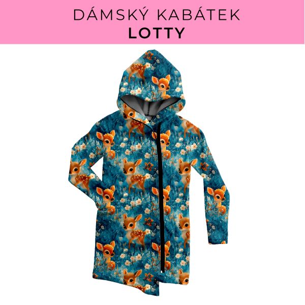 DÁMSKÝ střih - Kabátek Lotty