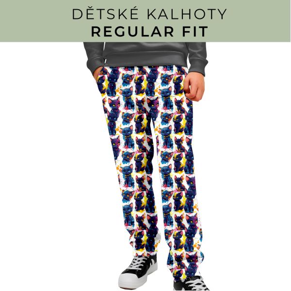 DĚTSKÝ STŘIH - Kalhoty Regular fit