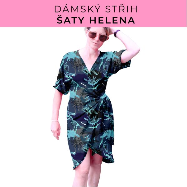Dámský střih na šaty  Helena