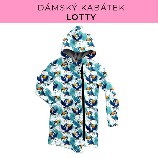 DÁMSKÝ střih - Kabátek Lotty
