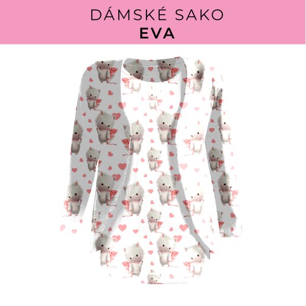 DÁMSKÝ střih - sako Eva