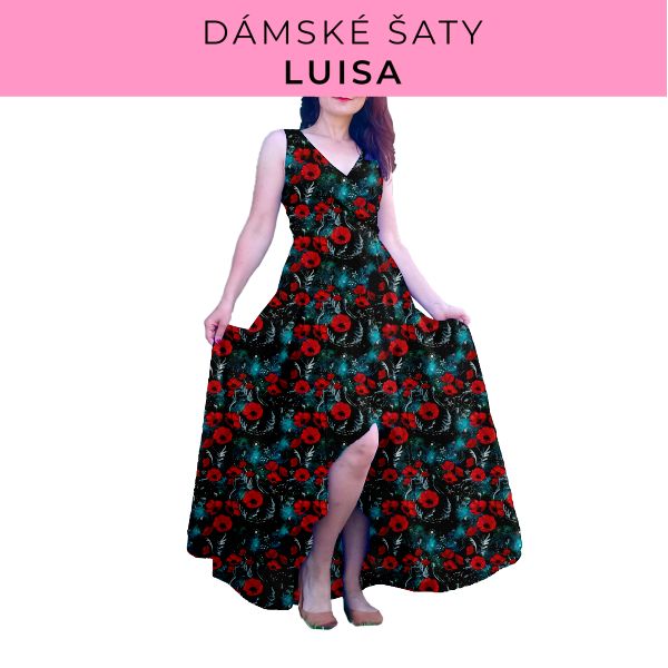 DÁMSKÝ střih - šaty Luisa
