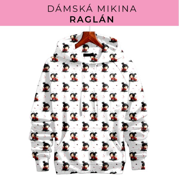 DÁMSKÝ střih - mikina raglán