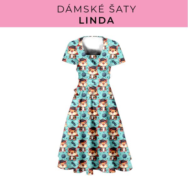 DÁMSKÝ střih - šaty Linda