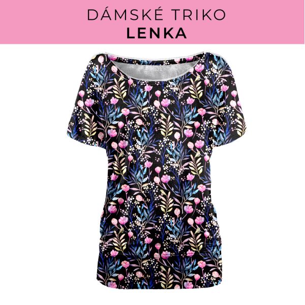 DÁMSKÝ střih - Triko Lenka