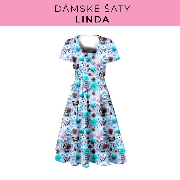 DÁMSKÝ střih - šaty Linda