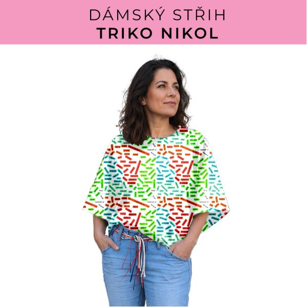 Dámský střih -  triko Nikol