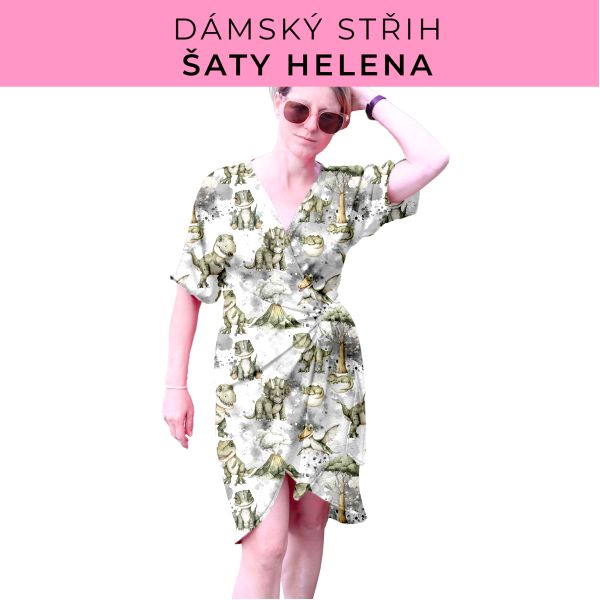 Dámský střih na šaty  Helena